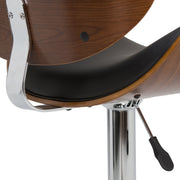 Marana - Multifunctional Handcrafted Bentwood Adjustable Swivel Bar Stool - R&R Furniture Gallery (Fountain Valley, CA)