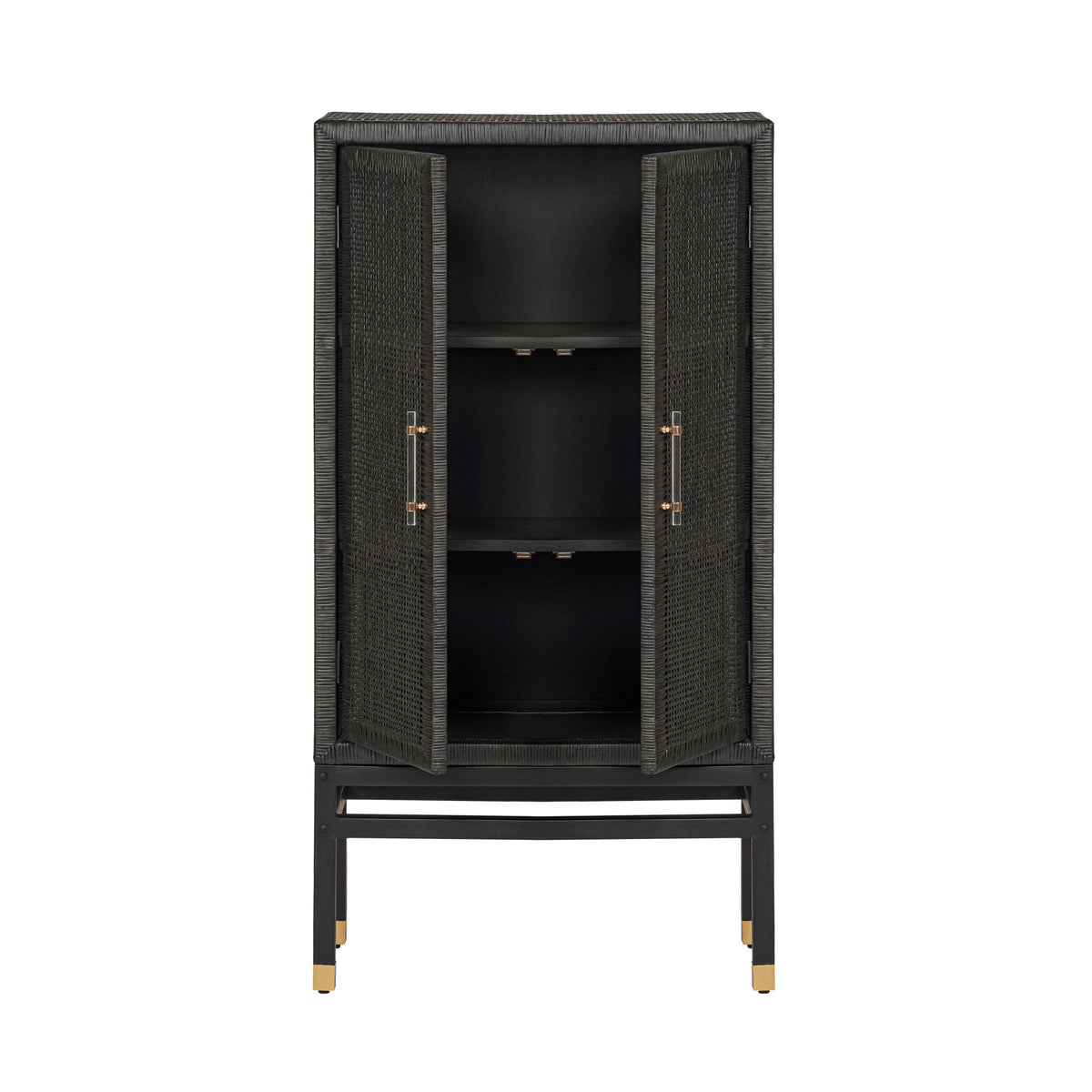 Amara - Woven Rattan Cabinet - R&R Furniture Gallery (Fountain Valley, CA)