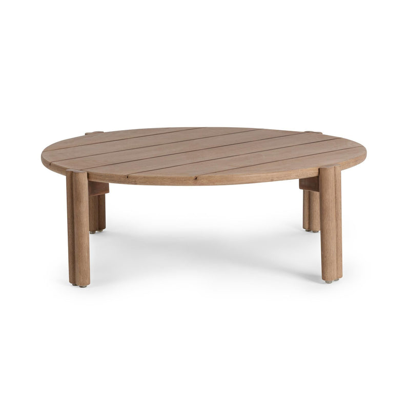 Oliver - Outdoor Round Coffee Table - Butterscotch - R&R Furniture Gallery (Fountain Valley, CA)