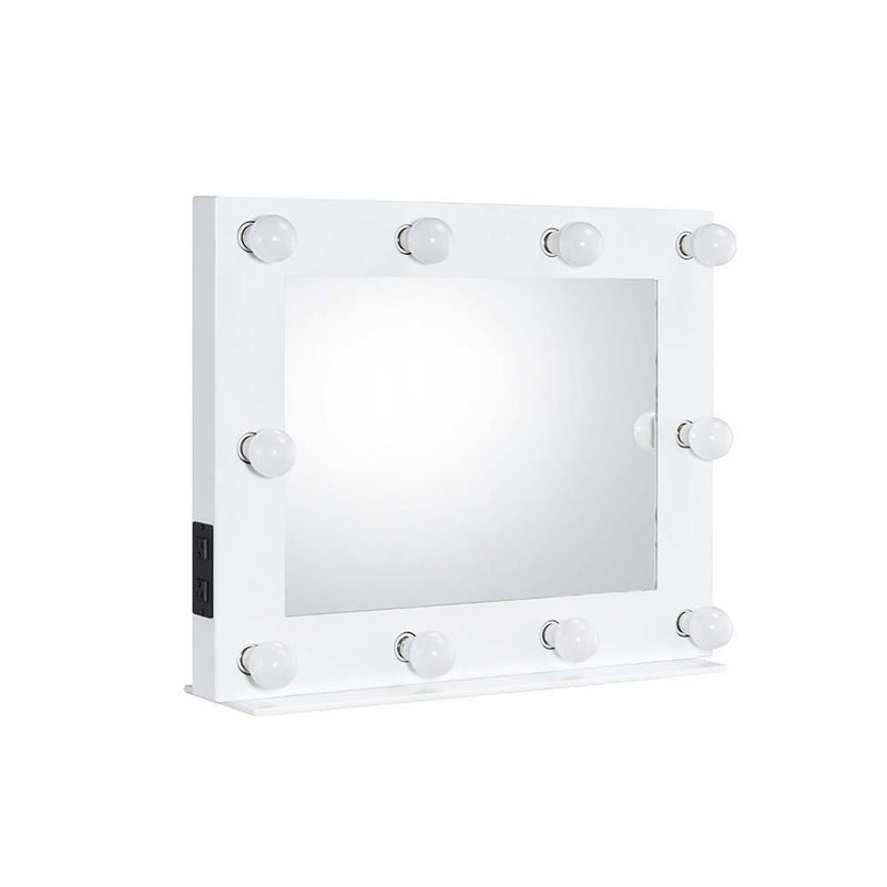 Avery - Accent Mirror - White - R&R Furniture Gallery (Fountain Valley, CA)