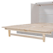 DreamHaus cabinet Murphy bed with large drawers, stylish design, and space-saving functionality, shown in a modern bedroom setting.