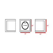 Rattan Wicker Patio Set With Cushions And Concrete Fire Pit - R&R Furniture Gallery (Fountain Valley, CA)