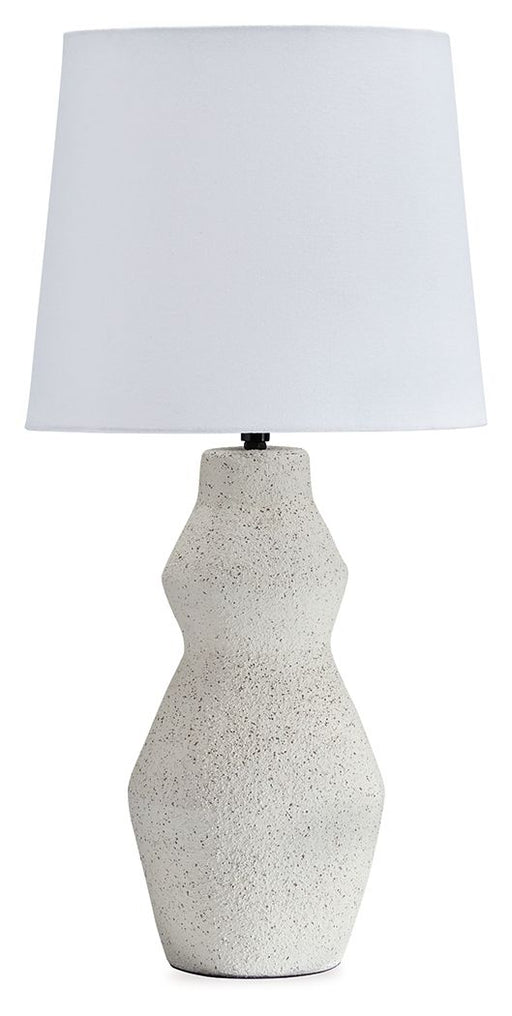 Dawthorne - Paper Table Lamp - Cream - R&R Furniture Gallery (Fountain Valley, CA)