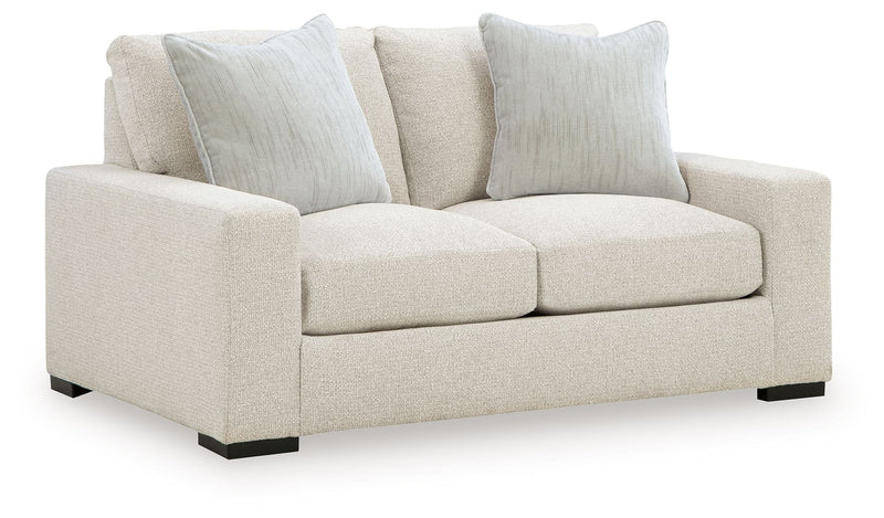 Conlee-Pike - Loveseat - Linen - R&R Furniture Gallery (Fountain Valley, CA)