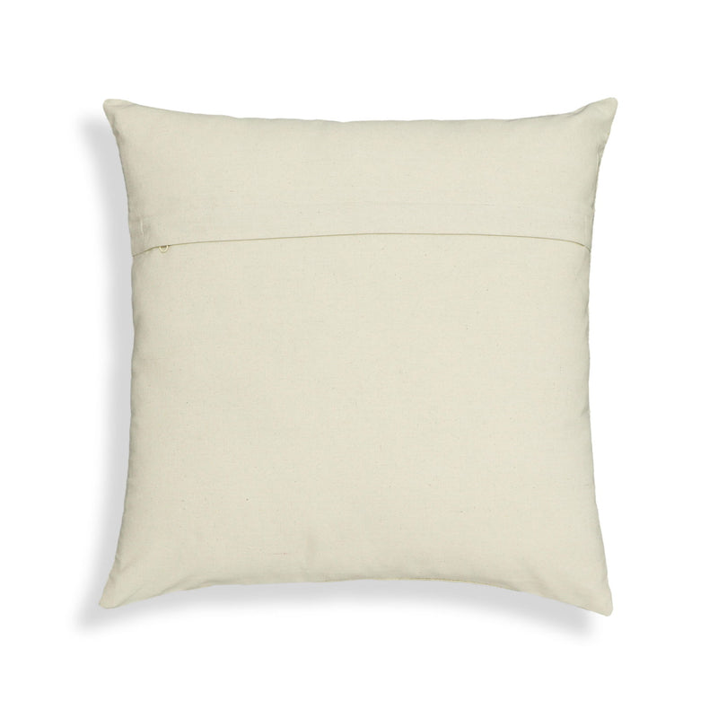 Tulip - Embroidered Floral Wool Square Accent Cushion - Multi - R&R Furniture Gallery (Fountain Valley, CA)