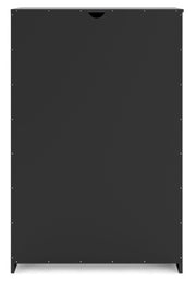Finch - Five Drawer Chest - 46" Height - Black - R&R Furniture Gallery (Fountain Valley, CA)