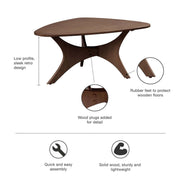 Triangle Table With Unique Design - R&R Furniture Gallery (Fountain Valley, CA)
