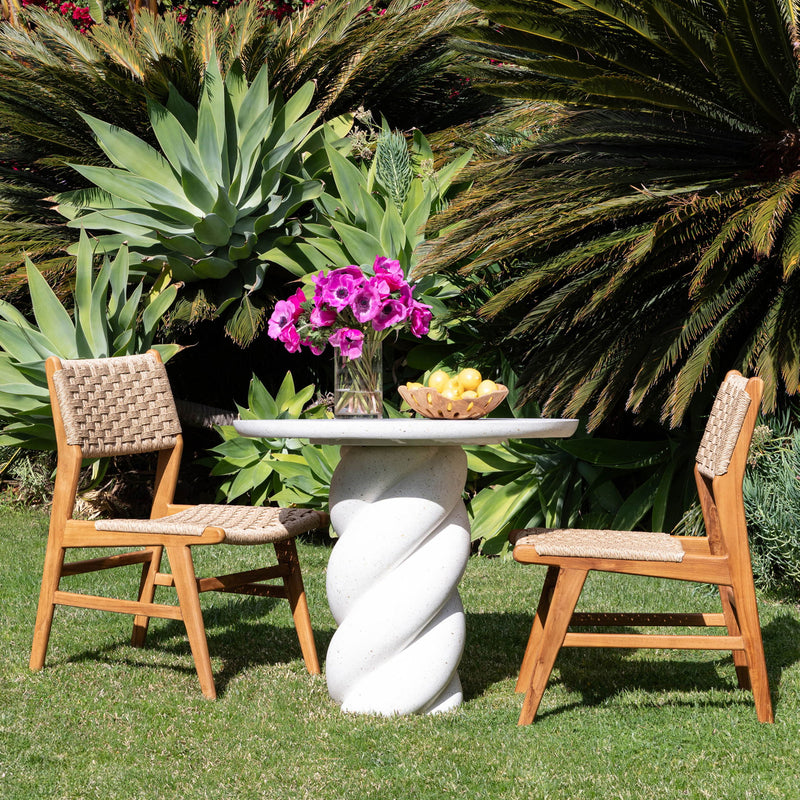 Nidia - Outdoor Bistro Table - Ivory