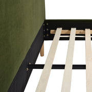 Stockholm - Modern Wavy Headboard Platform Bed - R&R Furniture Gallery (Fountain Valley, CA)