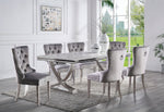 Wadenswil - 7 Pc. Dining Table Set, Gray Chairs