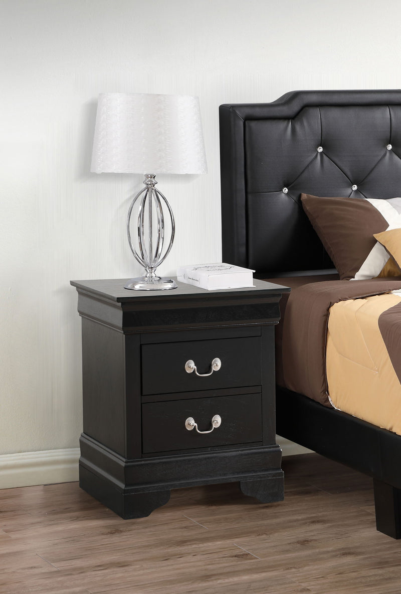 Traditional Style Design Nightstand - R&R Furniture Gallery (Fountain Valley, CA)