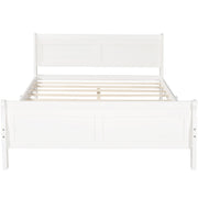 Platform Bed Frame Mattress Foundation Sleigh Bed With Headboard / Footboard / Wood Slat Suppor - R&R Furniture Gallery (Fountain Valley, CA)