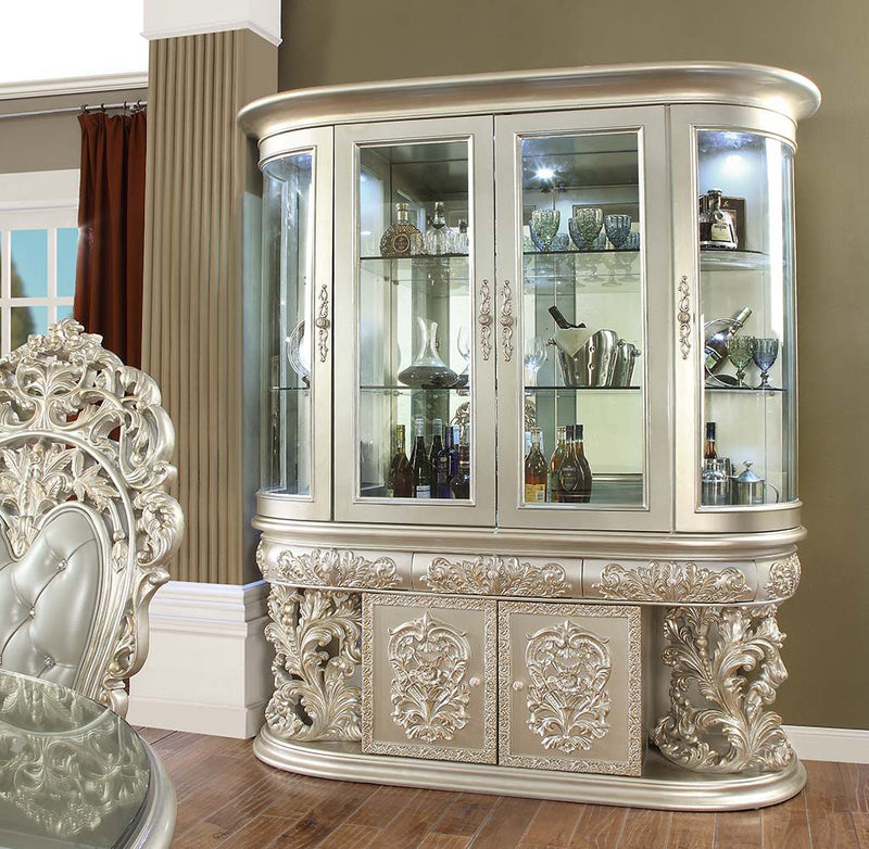 Sandoval - Curio - Champagne - R&R Furniture Gallery (Fountain Valley, CA)