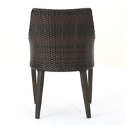 Noble House Hillhurst outdoor chair set with weather-resistant cushions, stylish and comfortable for patio or garden use.