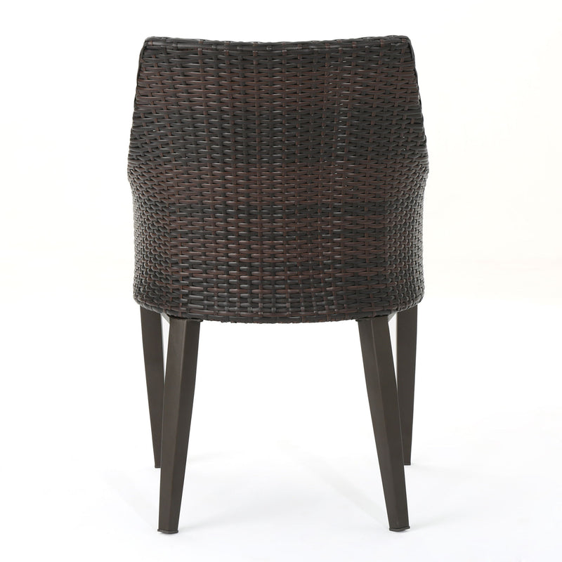 Noble House Hillhurst outdoor chair set with weather-resistant cushions, stylish and comfortable for patio or garden use.