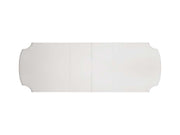 Vendome - 30" Dining Table With Pedestal Base - Antique Pearl - R&R Furniture Gallery (Fountain Valley, CA)