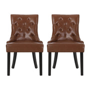 Cheney - Contemporary Dining Chair Tufted Upholstery (Set of 2) - R&R Furniture Gallery (Fountain Valley, CA)