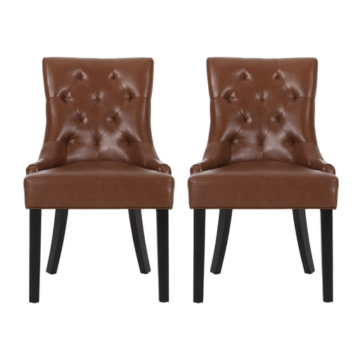 Cheney - Contemporary Dining Chair Tufted Upholstery (Set of 2) - R&R Furniture Gallery (Fountain Valley, CA)