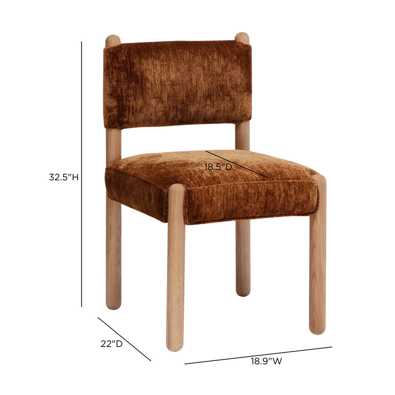 Bruno - Straight Back Dining Chair