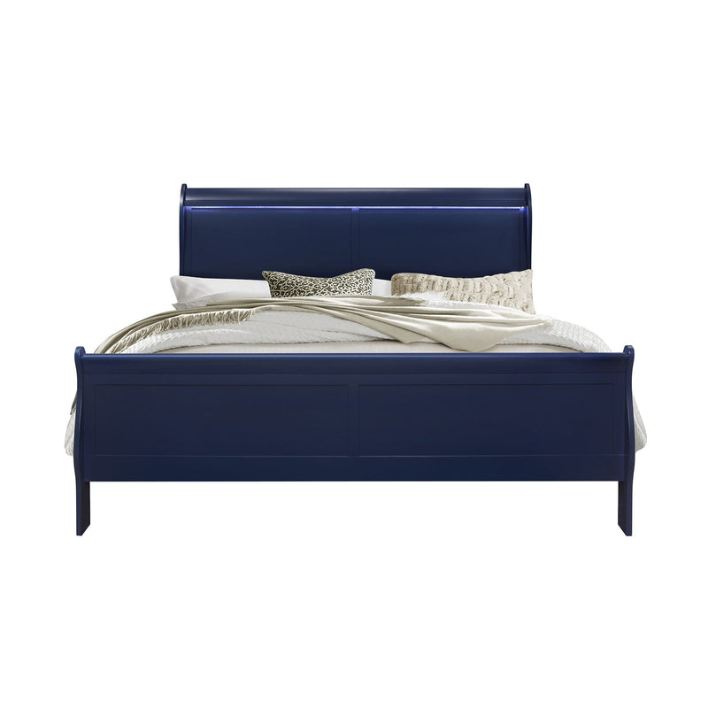 Charlston - Bed With LED - R&R Furniture Gallery (Fountain Valley, CA)