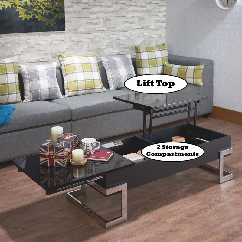 Calnan - Coffee Table w/Lift Top - R&R Furniture Gallery (Fountain Valley, CA)