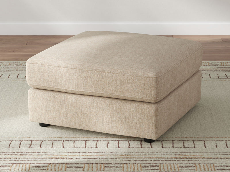 Seyler - Oversized Accent Ottoman - Sand - R&R Furniture Gallery (Fountain Valley, CA)