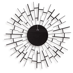 Garrenworth - Accent Mirror - Black - R&R Furniture Gallery (Fountain Valley, CA)