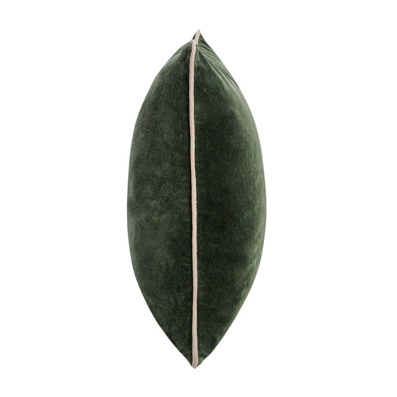 Heirloom Velvet - SLD Pillow - Forest Green