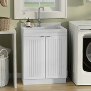 Murphy - Laundry Cabinet & Faucet And Stainless Steel Sink - R&R Furniture Gallery (Fountain Valley, CA)