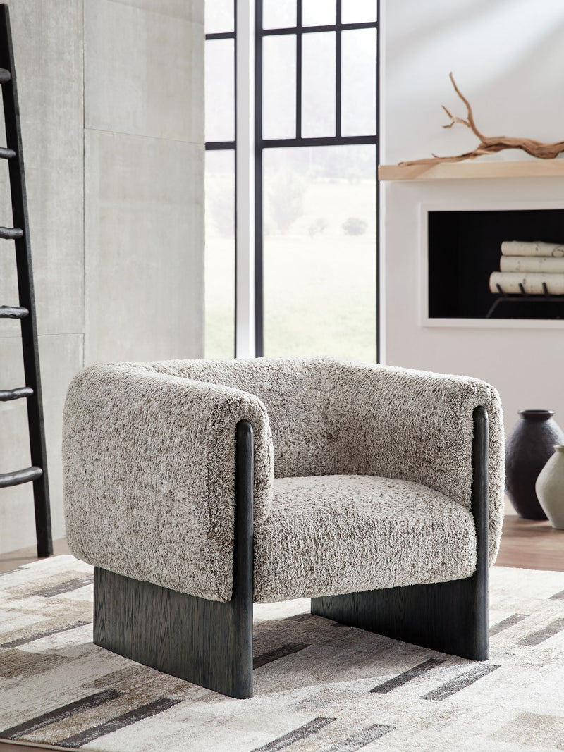 Olethea - Accent Chair - Oatmeal - R&R Furniture Gallery (Fountain Valley, CA)