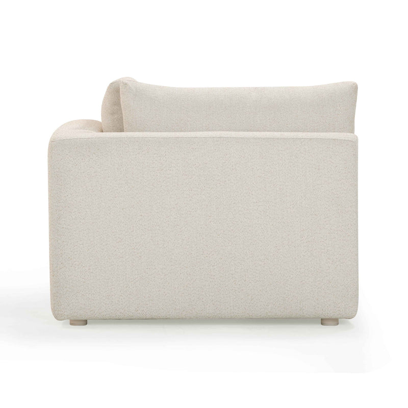 Hangover - Outdoor Modular Corner Chair - Cream - R&R Furniture Gallery (Fountain Valley, CA)