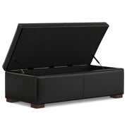 Gabbie - Coffee Table Upholstered Storage Ottoman - R&R Furniture Gallery (Fountain Valley, CA)