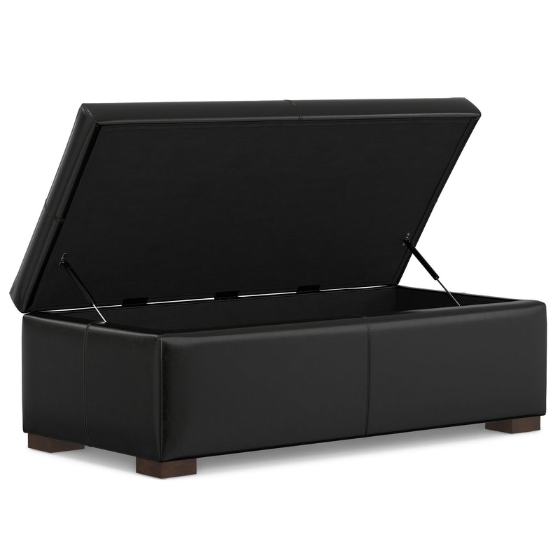 Gabbie - Coffee Table Upholstered Storage Ottoman - R&R Furniture Gallery (Fountain Valley, CA)