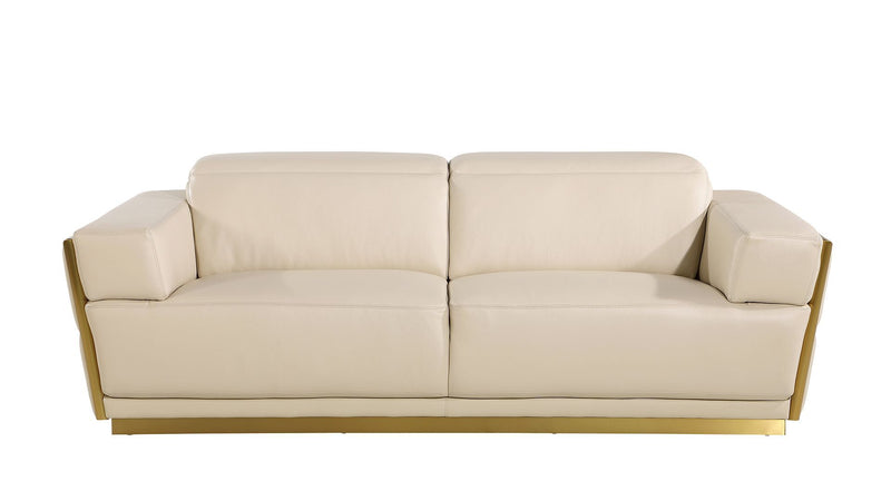 1111 - 3-Piece Sofa Set With Adjustable Headrest