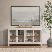 Hera - 4 Door Buffet - Creamwood - R&R Furniture Gallery (Fountain Valley, CA)