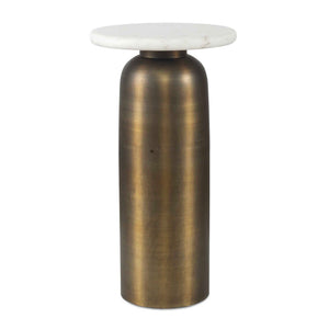 Reiss - Drink Table - Bronze / White