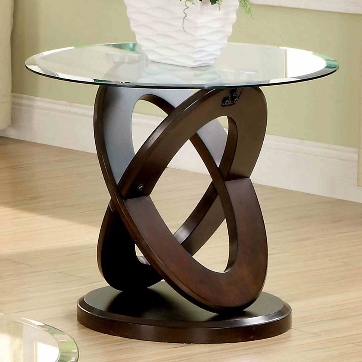 Atwood Ii - End Table, Dark Walnut