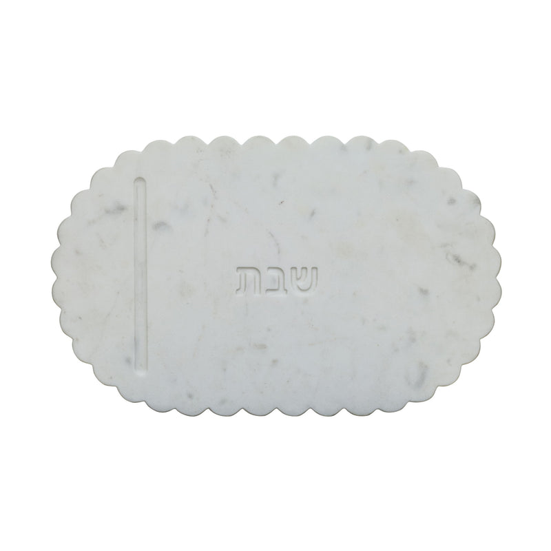 TOV Furniture Shabbat serving board with elegant design, suitable for serving bowls and special occasions.