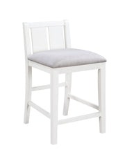 Graham - 20" Upholstered Seat Counter Height Chair (Set of 2) - R&R Furniture Gallery (Fountain Valley, CA)