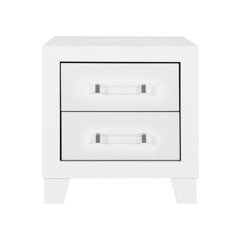 Omoda - Nightstand - White - R&R Furniture Gallery (Fountain Valley, CA)