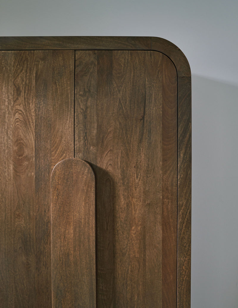 Thoren - Accent Cabinet - Medium Brown - R&R Furniture Gallery (Fountain Valley, CA)