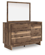 Chirason - Dresser And Mirror - Brown - R&R Furniture Gallery (Fountain Valley, CA)