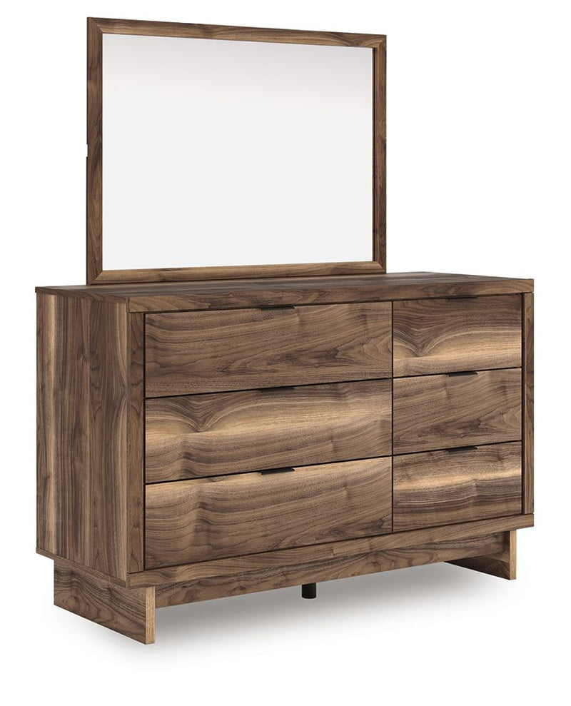 Chirason - Dresser And Mirror - Brown - R&R Furniture Gallery (Fountain Valley, CA)