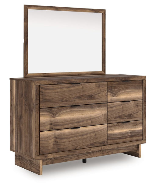 Chirason - Dresser And Mirror - Brown - R&R Furniture Gallery (Fountain Valley, CA)