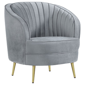 Tufted Upholstered Lounge Seating Chair