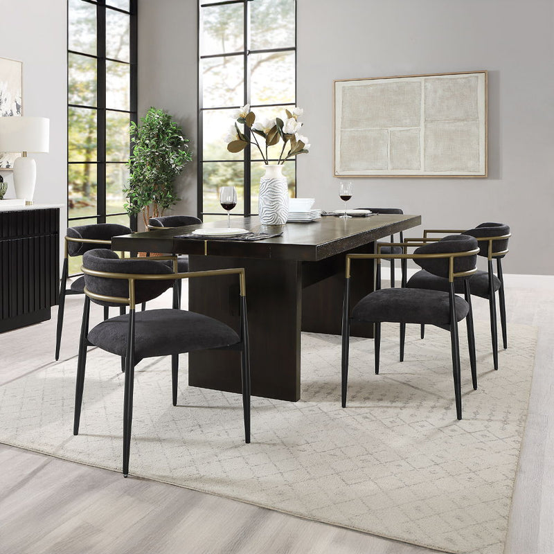Jaramillo - Dining Table - Black - R&R Furniture Gallery (Fountain Valley, CA)