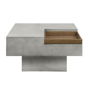 Kailano - Coffee Table - Weathered Gray - R&R Furniture Gallery (Fountain Valley, CA)