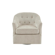 Calvin - Swivel Chair With 360 Degree Rotation - Beige - R&R Furniture Gallery (Fountain Valley, CA)