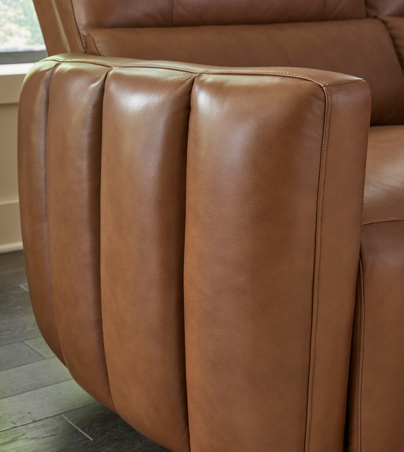 Modesto - Modular Power Reclining Sectional With Power Adjustable Headrests - R&R Furniture Gallery (Fountain Valley, CA)