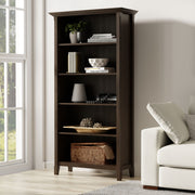Amherst - 5 Shelf Bookcase, Handcrafted - R&R Furniture Gallery (Fountain Valley, CA)